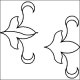 (image for) Flying Geese Leaf and Curl-L00378