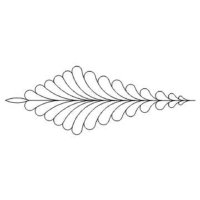 (image for) 10 Point Star Feather Fill 2-L01769*