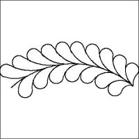 (image for) Judys Glacier Star Side Geese Feathers-L02046*