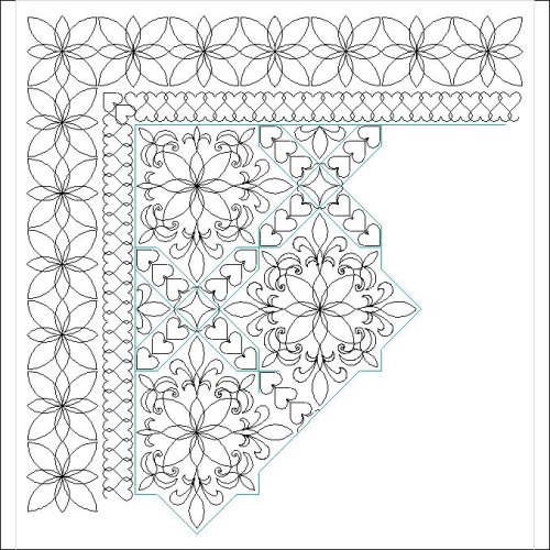 (image for) Mary Anns Wedding Quilt Set-L05058*