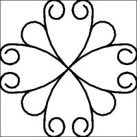 (image for) Feather and Curl Block 5-L04208*
