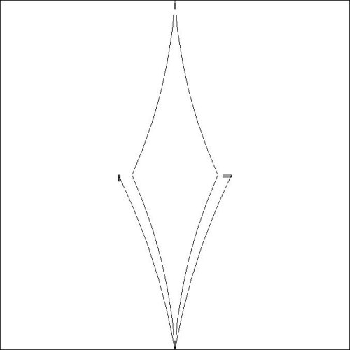 (image for) Bullseye Tall Curved Diamond_p2p-L05312