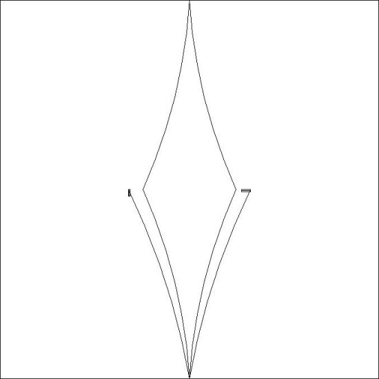 (image for) Bullseye Tall Curved Diamond_p2p-L05312