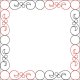 (image for) Pearls and Feathers_Narrow Border and Corner_1-L05615