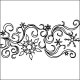 (image for) Snowflakes and Ribbons-L00809