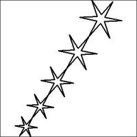 (image for) Judys Weathered Windmill End Stars-L02230*