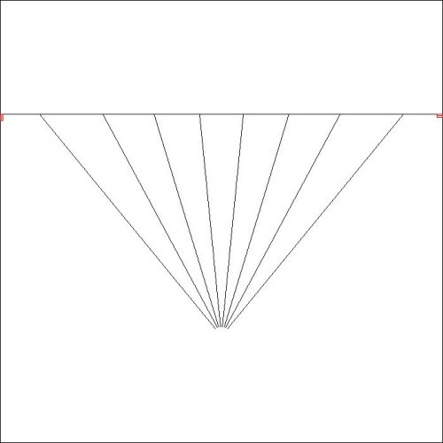 (image for) 8 Degree Rays Triangle_p2p-L06381