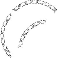 (image for) Judys DPD Q Dotted Ring Curves-L04287*