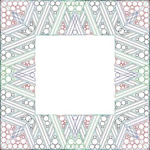 (image for) JN Ribbon_Pearls and Lines Border and Corner_set-L05324