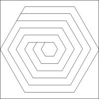 (image for) Hexagon Spiral-L01223