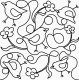(image for) Chicks and Flowers E2E 00030dc *