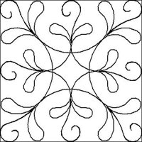 (image for) Feather and Curl 9 Patch Block-L04082*