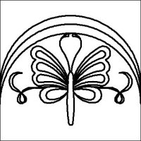 (image for) Clamshell Butterfly-L00571
