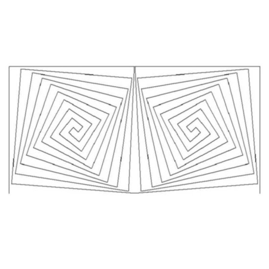 (image for) Twisted Spiral Square Simple E2E-L03990*