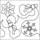 (image for) Snowflakes and Frosty E2E-L04336*