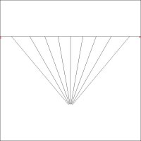 (image for) 9 Degree Rays Triangle_p2p-L06383