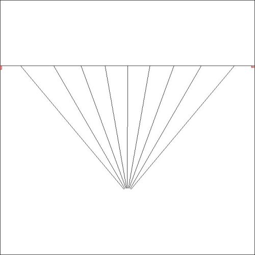 (image for) 9 Degree Rays Triangle_p2p-L06383