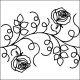 (image for) Climbing Roses Border 1-L04429*