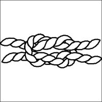 (image for) Square Knot-L02447*