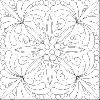 (image for) Pearls and Feathers_16 Blade Dresden block-L05603