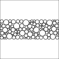 (image for) Bubble Rectangle 1 x 3-L02508*