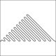 (image for) Coils Diagonal Triangle 10-L02132*