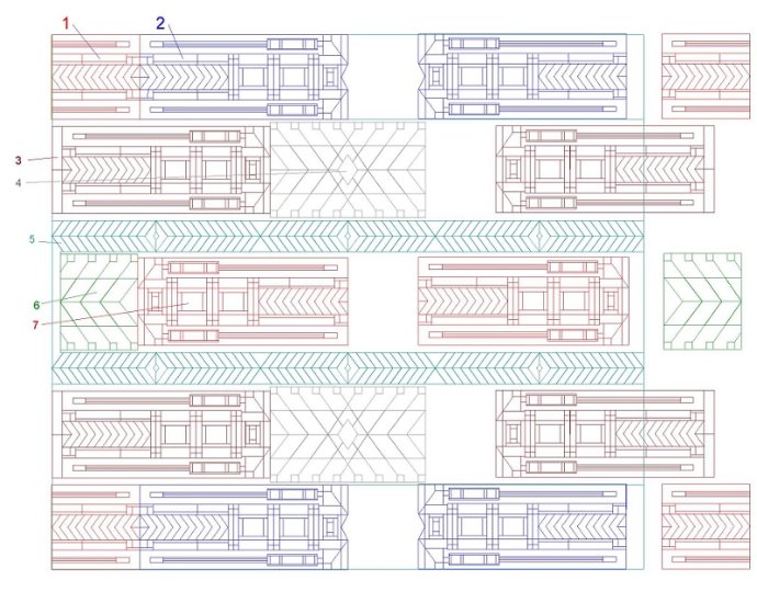 (image for) Art Deco Quilt Set-L01986*