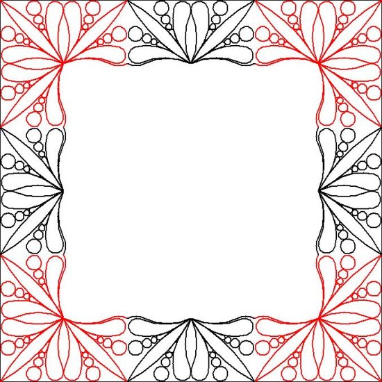 (image for) Pearls and Feathers_Border and Corner_3-L05614