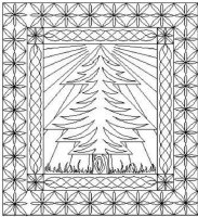(image for) Pine Tree Table Runner_2-L00387