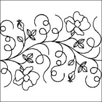 (image for) Climbing Roses Border 4-L04431*