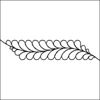 (image for) Doreens Feather Parallelogram-L03884*
