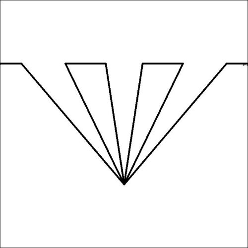 (image for) Barbs Rays Triangle-L06828