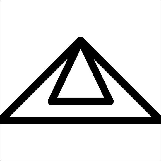 (image for) Barbs Small Double Triangle-L06827