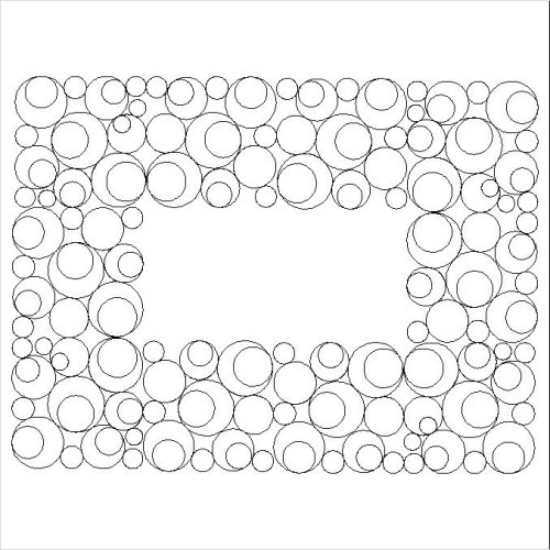 (image for) Bubble Border and Corner 2-L02305*