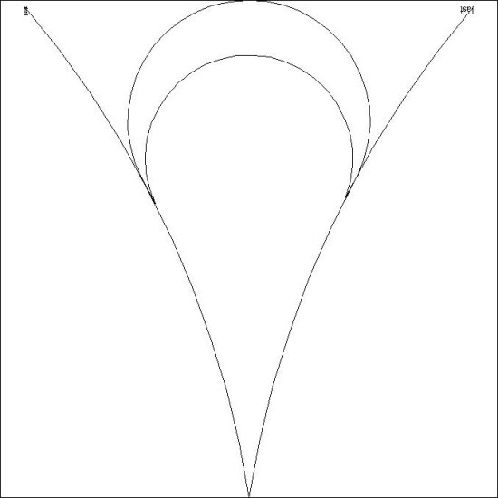 (image for) Bullseye Doubled Feather Triangle_p2p-L05322