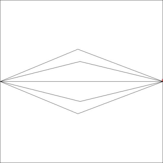 (image for) Bullseye Leaf and Bud Triangle_p2p-L05318