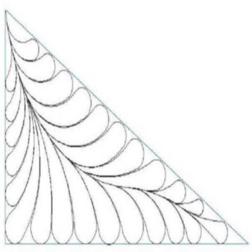 (image for) Faberge Feather Triangle 30-60-90-L01175
