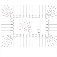 (image for) Pearl and Piano Border and Corner-L03340*