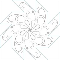 (image for) Cathys Star Wreath Center-L05099