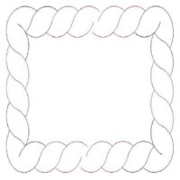 (image for) Rope Border and Corner-L03088*