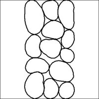 (image for) Diannes 1 x 2 Pebbles-L02600*