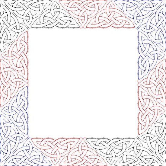 (image for) Celtic Border and Corner 5-L03265*