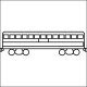 (image for) Passenger Train Car-L01870*