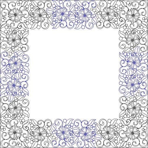(image for) Cornflower_Border and Corner-L06568