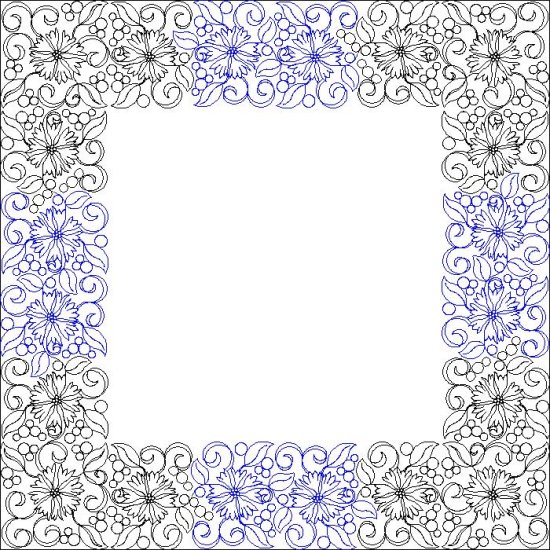 (image for) Cornflower_Border and Corner-L06568