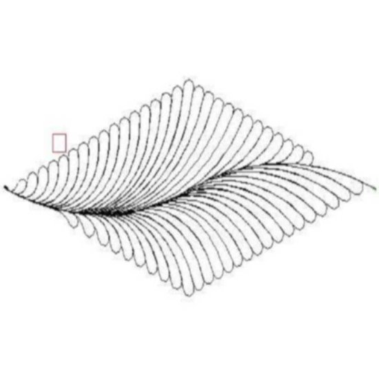 (image for) Lonestar Feather Diamond_Large-L01181