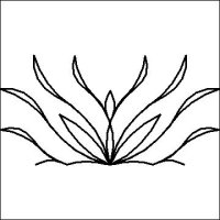(image for) Eureka Leaf Star Block Half-L03434*