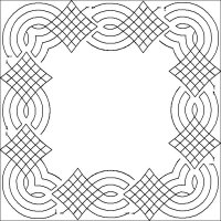 (image for) Diamond Cable_Border and Corner-L05793