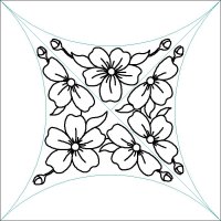 (image for) DWR_Cherry Blossom_Block partials_diagonal-L06819