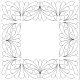 (image for) Feather and Acanthus Border and Corner 2-L05105*